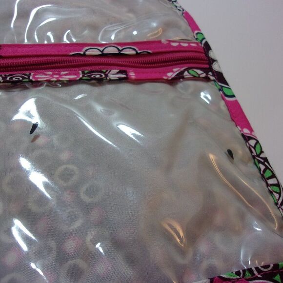 Vera Bradley Cupcake Pink Hanging Organizer Travel Cosmetics Vanity Jewelry - Picture 4 of 4